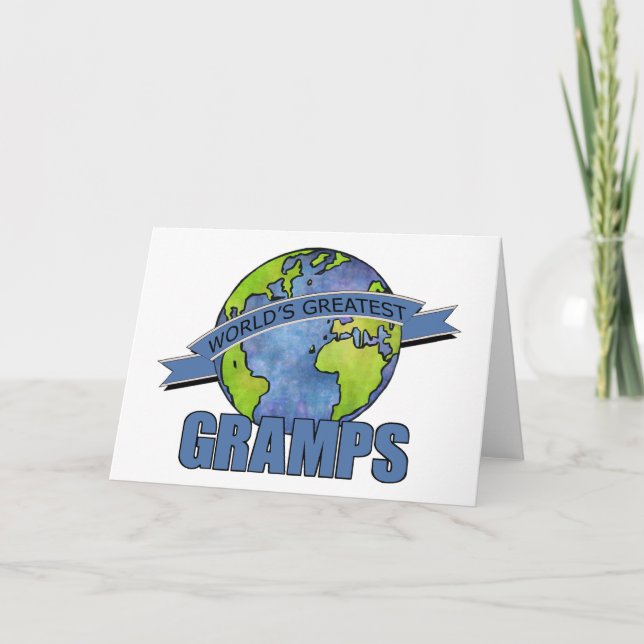 Världsmästare Gramps Kort (Framsida)