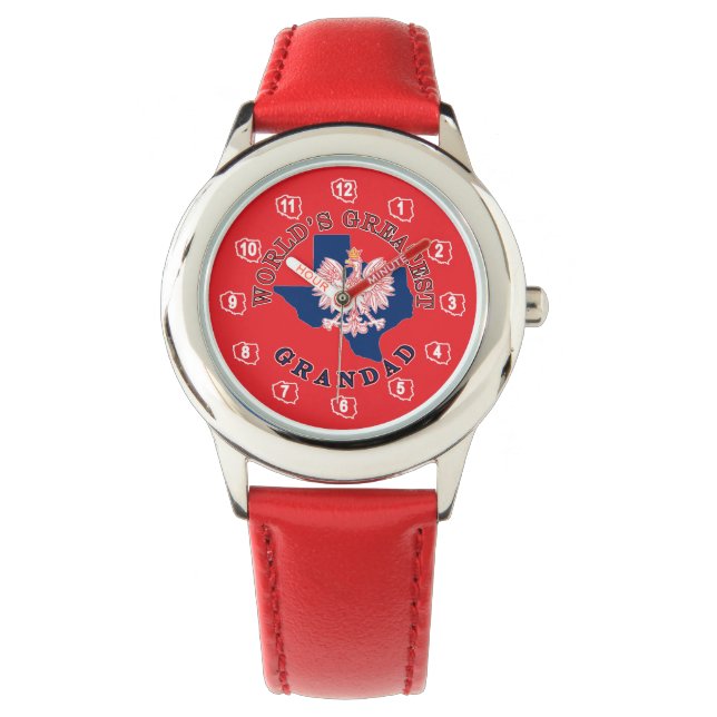 Världsmästare Grandad Armbandsur (Framsida)