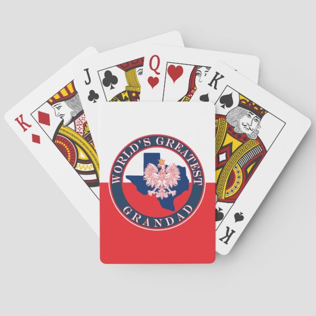 Världsmästare Grandad Casinokort (Baksidan)
