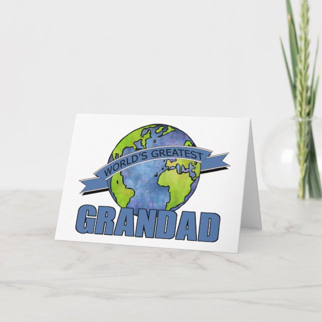 Världsmästare Grandad Kort (Framsida)