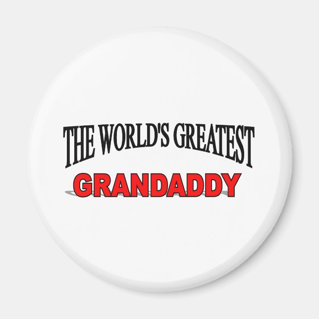 Världsmästare Grandaddy Magnet (Framsidan)