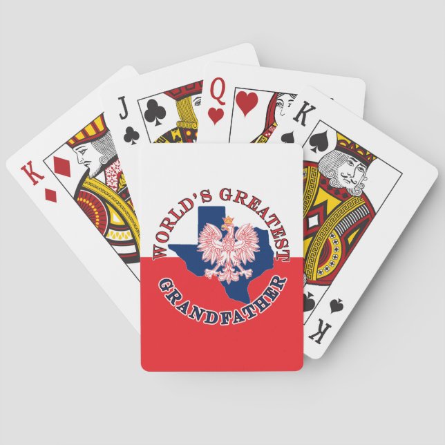 Världsmästare Grandfather Casinokort (Baksidan)