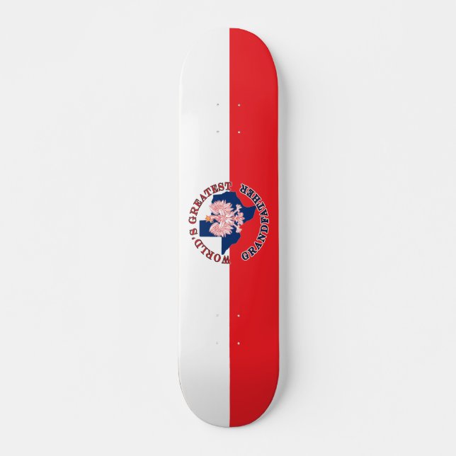 Världsmästare Grandfather Mini Skateboard Bräda 18,5 Cm (Framsida)