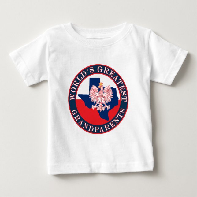 Världsmästare Grandföräldrar T Shirt (Framsida)