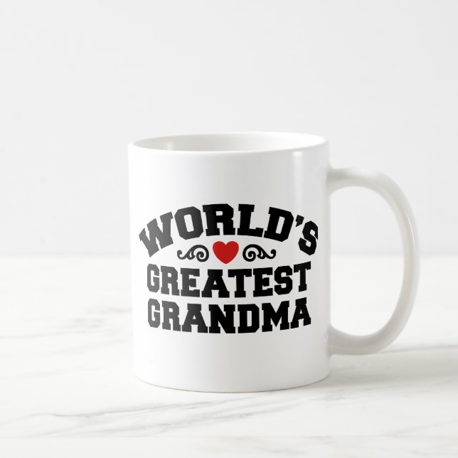 Världsmästare Grandma Kaffemugg (Höger)