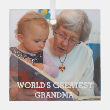 Världsmästare Grandma Photo Skapar din egen