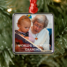 Världsmästare Grandma Photo Skapar din egen