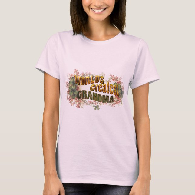 Världsmästare Grandma Tee (Framsida)