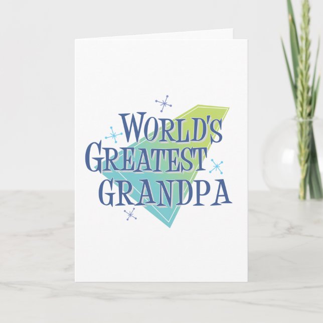 Världsmästare Grandpa Kort (Framsida)