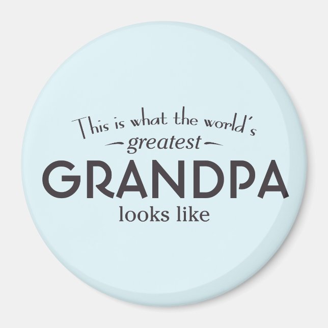 Världsmästare Grandpa Magnet (Framsidan)