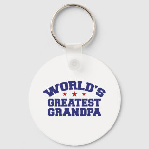 Världsmästare Grandpa Nyckelring
