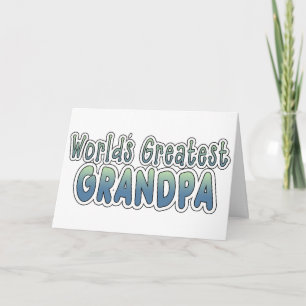 Världsmästare Grandpa Ord Kort