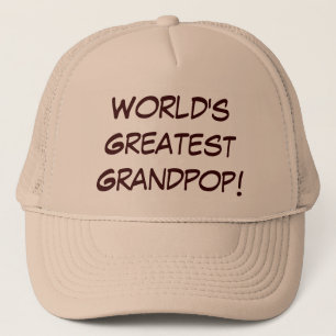 Världsmästare Grandpop CHANGE HAT FÄRG Truckerkeps