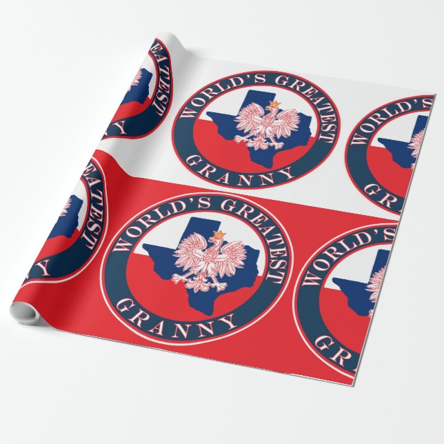 Världsmästare Granny Presentpapper (Utrullad)