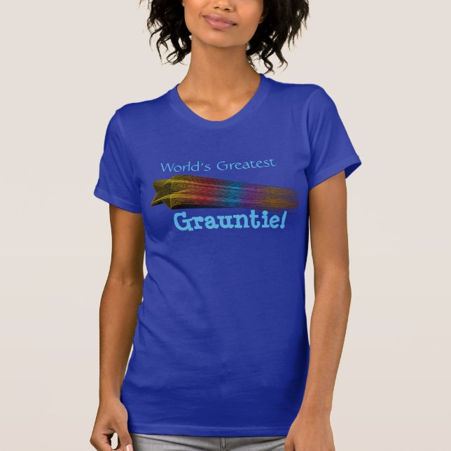 Världsmästare Grauntie! T-shirt (Framsida)