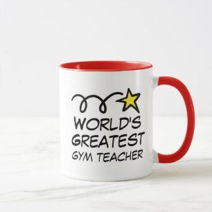 Världsmästare Gym Teacher - Coffee Mugg-gåva Mugg