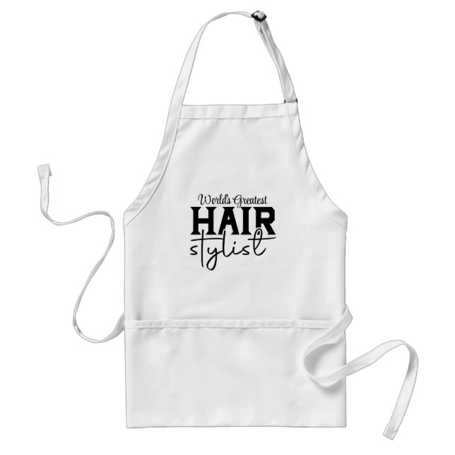 Världsmästare Hair Stylist Apron Förkläde (Framsidan)
