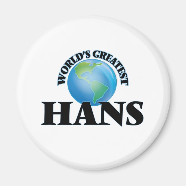 Världsmästare Hans Magnet (Framsidan)