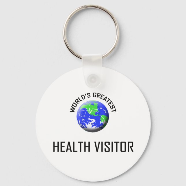 Världsmästare Health Visitor Nyckelring (Framsida)