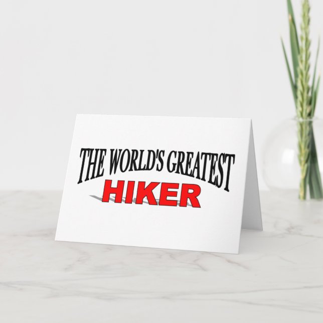 Världsmästare Hiker Kort (Framsida)