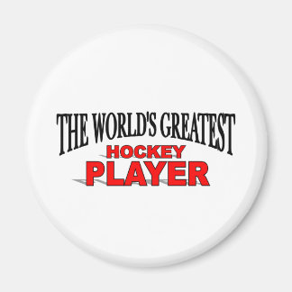 Världsmästare Hockey Player Magnet