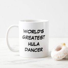 ’Världsmästare Hula Dancer’ Mugg