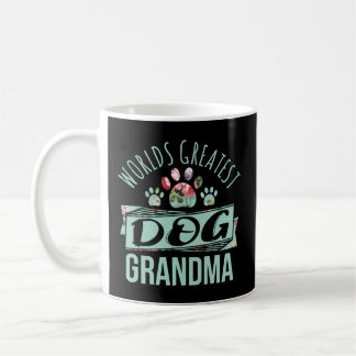 Världsmästare Hund Grandma Now Pet Kärlek Kaffemugg