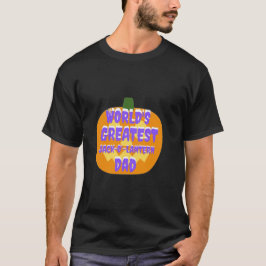 Världsmästare Jack-o'-lantern Pappa T Shirt