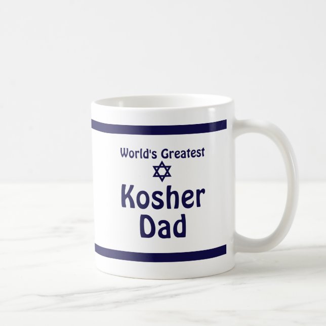 Världsmästare Kosher Pappa Kaffemugg (Höger)