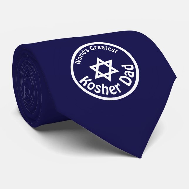 Världsmästare Kosher Pappa Slips (Rullad)