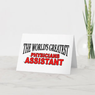 Världsmästare Läkare Assistant Kort