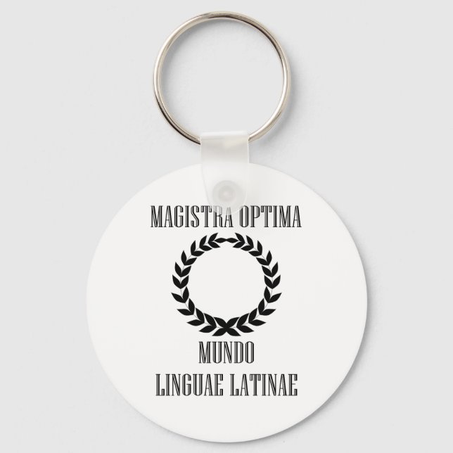 Världsmästare Latin Teacher (kvinna) Nyckelring (Framsida)