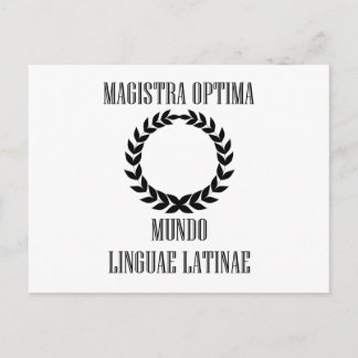 Världsmästare Latin Teacher (kvinna) Vykort