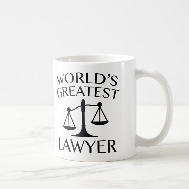 Världsmästare Lawyer Kaffemugg (Höger)