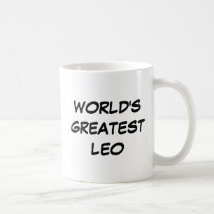 "Världsmästare Leo" Mugg
