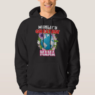 Världsmästare Mamma på jordproud Mor Dag M Hoodie