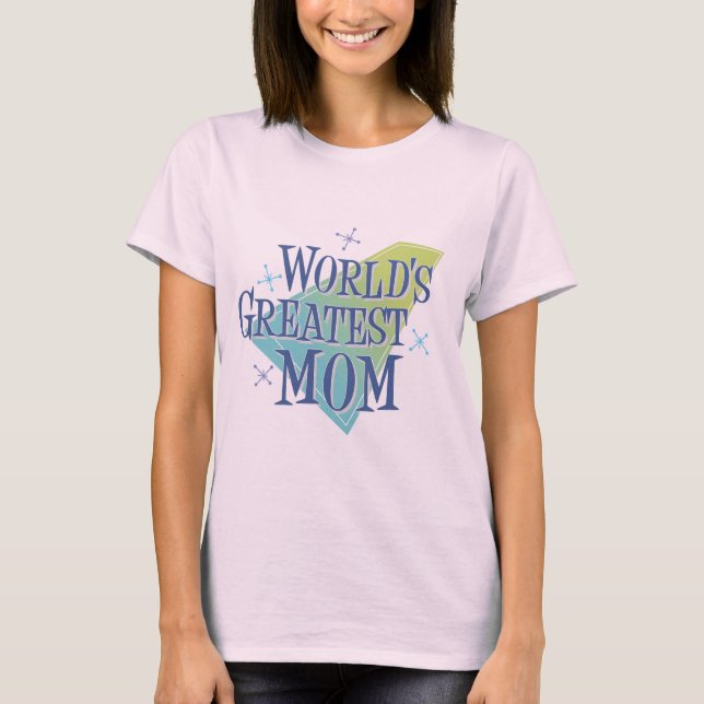 Världsmästare Mamma Tee Shirt (Framsida)