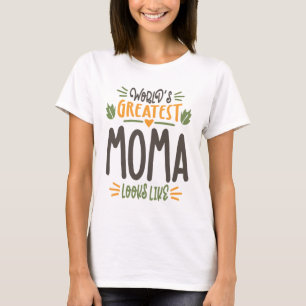 Världsmästare Moma ser ut som kvinnor T Shirt
