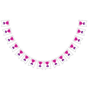 Världsmästare Mors dag Bunting Banner Vimplar