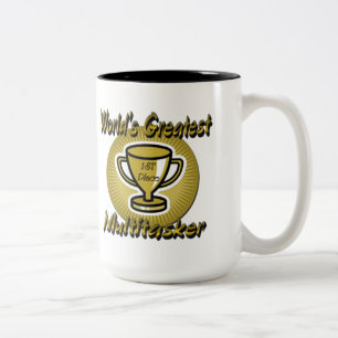 Världsmästare Multitasker Trophy Mugg