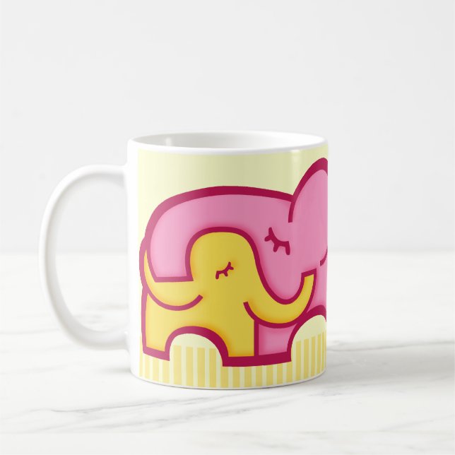 Världsmästare Mummy elephants mugg (Vänster)