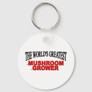 Världsmästare Mushroom Grower Nyckelring