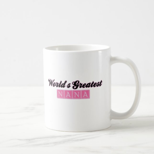 Världsmästare Nana (rosor) Kaffemugg (Höger)