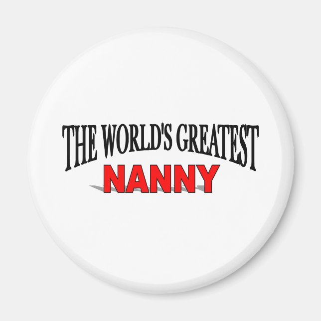 Världsmästare Nanny Magnet (Framsidan)