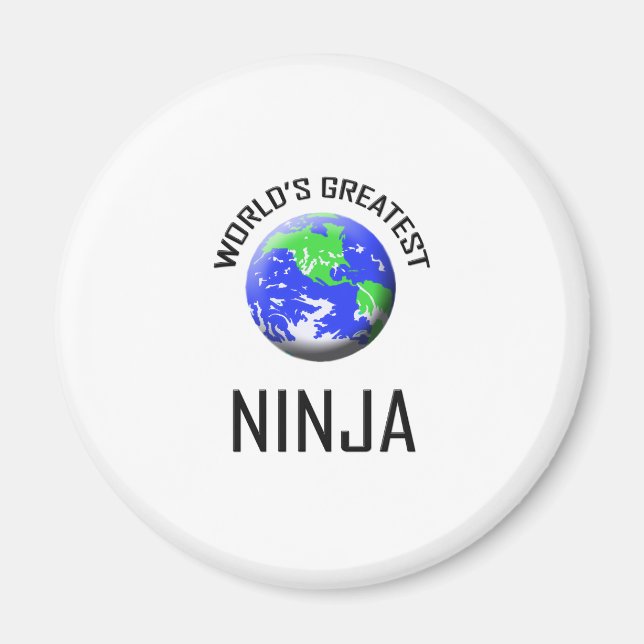 Världsmästare Ninja Magnet (Framsidan)
