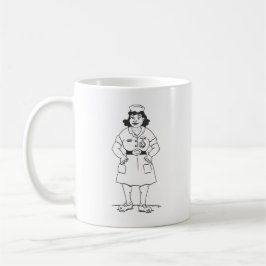 Världsmästare Nurse Kaffemugg