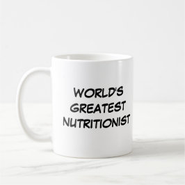 "Världsmästare Nutritionist" Mugg