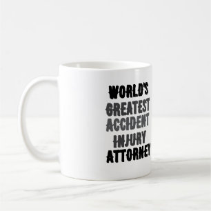 Världsmästare olycksskadeadvokat kaffemugg
