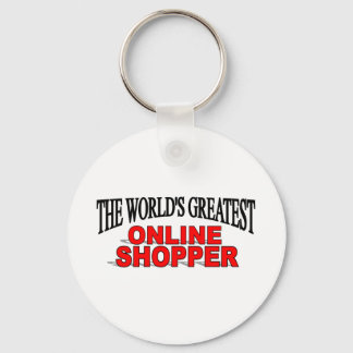 Världsmästare Online Shopper Nyckelring