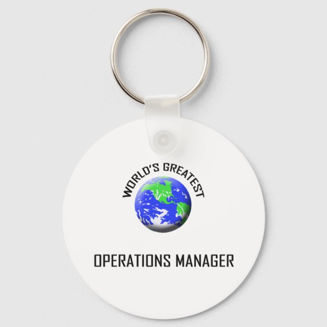 Världsmästare Operations Manager Nyckelring (Framsida)